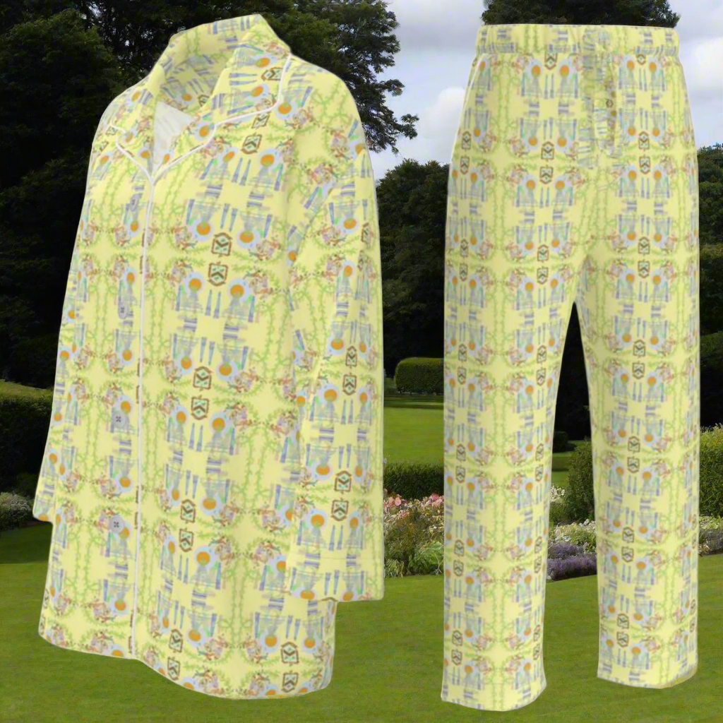 Irish Inspirations: Ballyfin Demesne, Luxury 100% Silk Pajamas